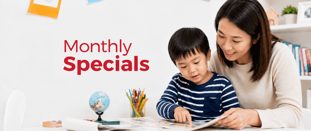 Explore Monthly Specials