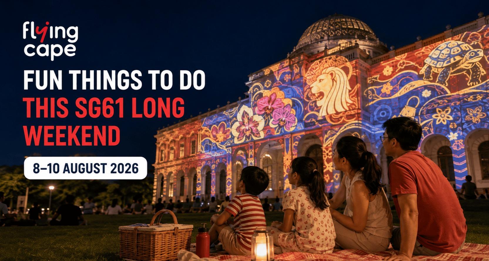 Fun Things to Do This National Day SG61 Long Weekend 2026